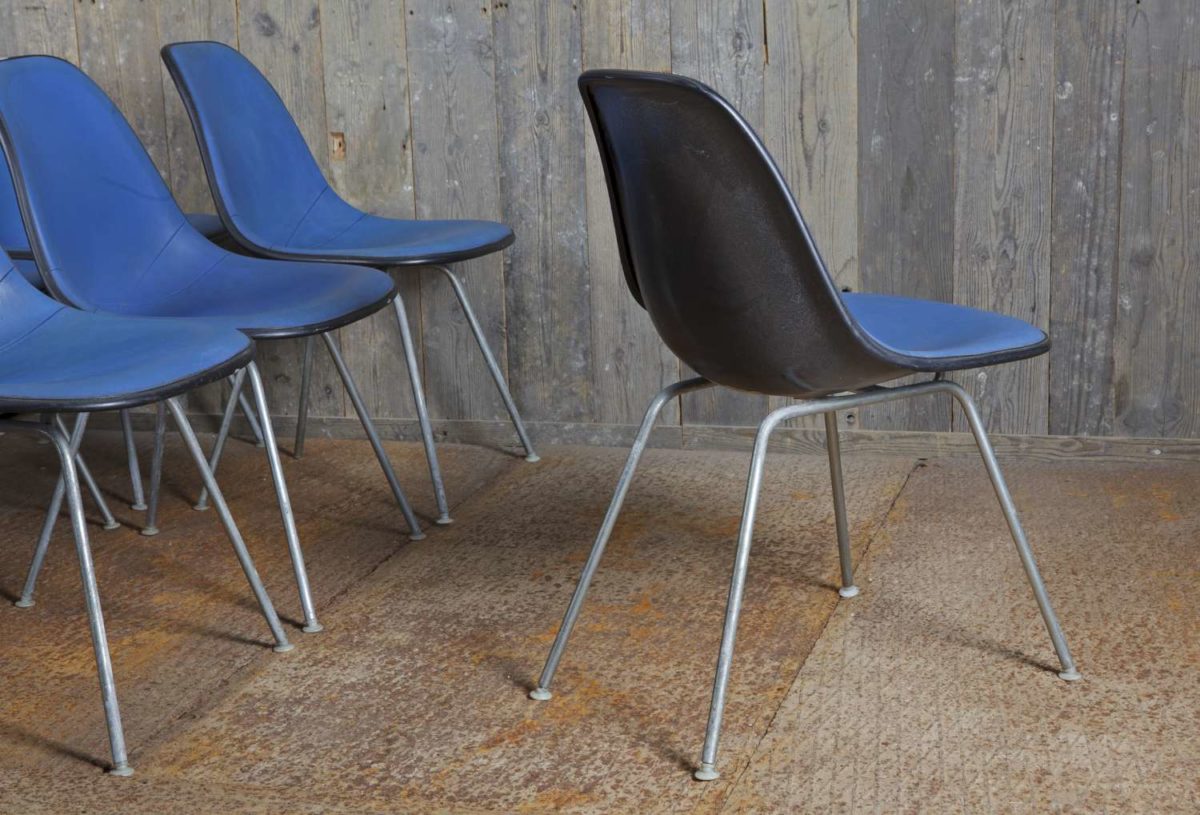 Herman Miller Faux Dining Room Chairs