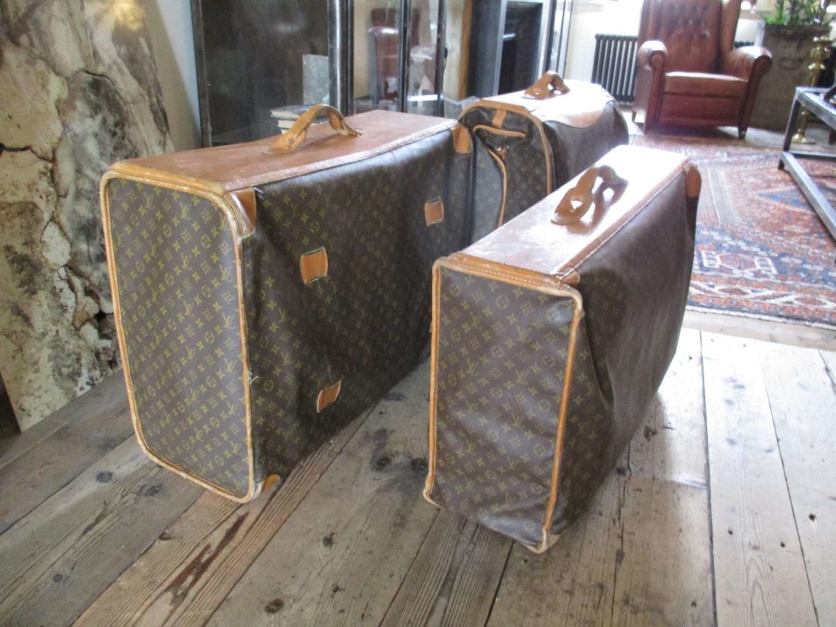 Vintage Louis Vuitton suitcases - Piet Jonker